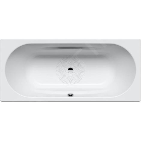 Baignoire Vaio Duo blanche alpine antidérapante 180x80cm (1/3)