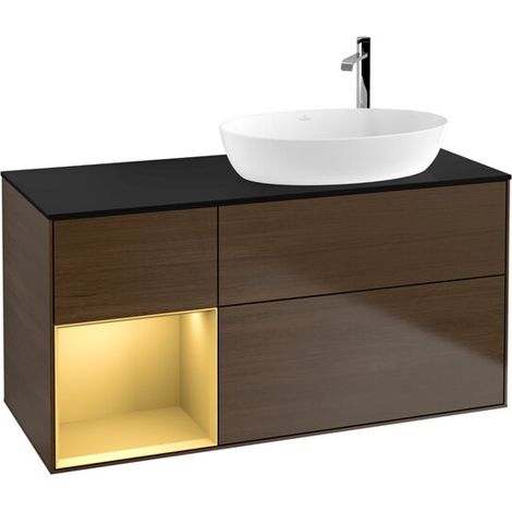 Villeroy & Boch F922HFGN Meuble sous-lavabo Finion F92 (1/2)