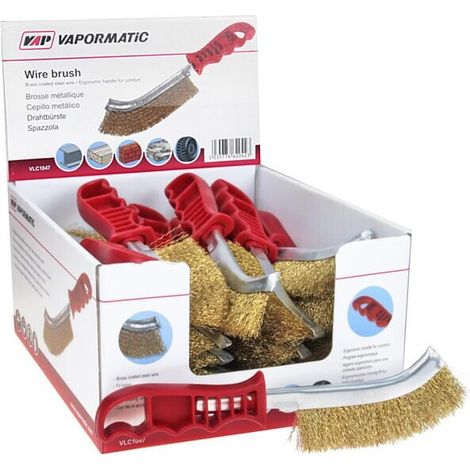 Cepillo alambre VAPORMATIC VLC1047