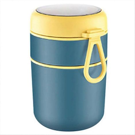 Boîte isotherme alimentaire en acier inoxydable, idéale pour les étudiants et les employés de bureau, 710 ml. (1/5)