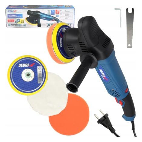Pulidora rotativa y orbital Sharp Dedra 900W