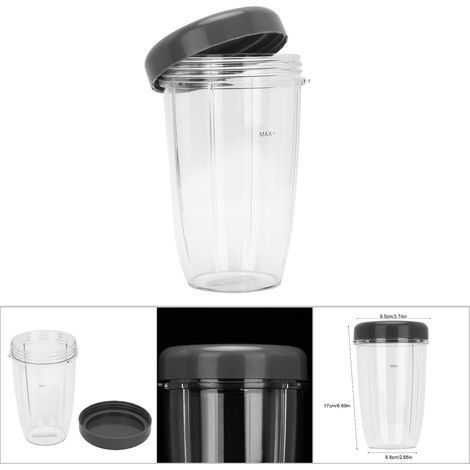 Ersatzteilset für den Nutri Bullet 900W Standmixer, inklusive Deckel und Becher (710 ml) (1/5)