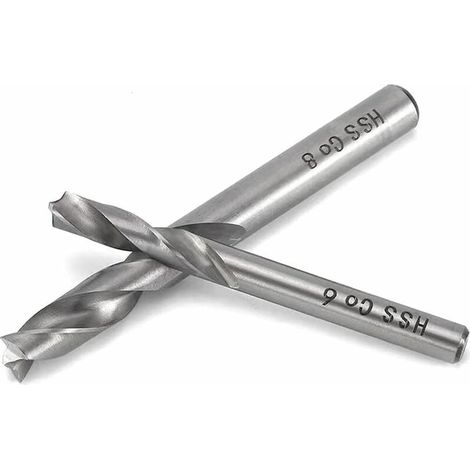 Spot Welding Drill - HSS-Co 6 mm and 8 mm - for Automotive Sheet Metal Repair - Set of 2