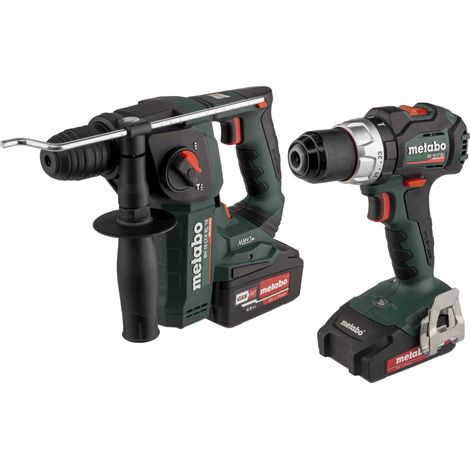 Metabo Akku Combo Set 2.5.2 18V BS 18 LT BL + BH 18 LTX BL 16 metaBOX 145 L (1/5)