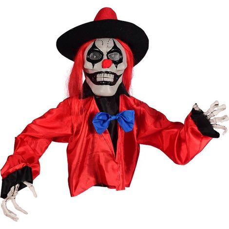 Halloween-Clown-Solar-Bodenstecker-Dekorationsschild für den Innenbereich