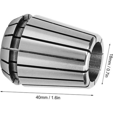 La pince ER32-18 ER32 est un mandrin pour les porte-outils de machines de gravure CNC et de fraiseuses. (1/5)
