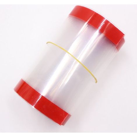 Bande de protection pour bord de porte - 120 x 10 cm - Bande transparente - Protection anti-pincement des doigts - Empêche le pincement des doigts (1/5)