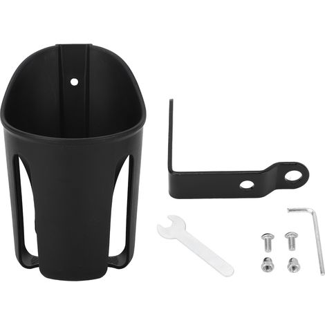 Support de verre de boisson sur guidon de moto, support de boisson universel sur perche, haute stabilité réglable gratuitement pour moto longue