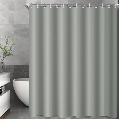 Duschvorhang 300x180cm Grau Multi 193 H180 x B300 cm (1er Pack) (1/5)