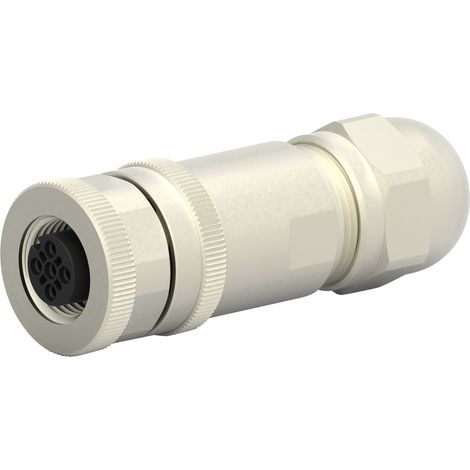 TE Connectivity T4110011051-000 Sensor-/Aktor-Steckverbinder, unkonfektioniert M12 Buchse, gerade P (1/4)