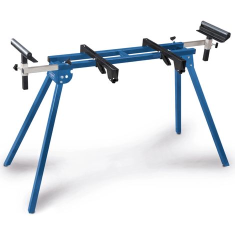 Scheppach Support Scies à Onglets UMF1550 - Charge admissible 150kg - Supports extensibles 935-1945mm
