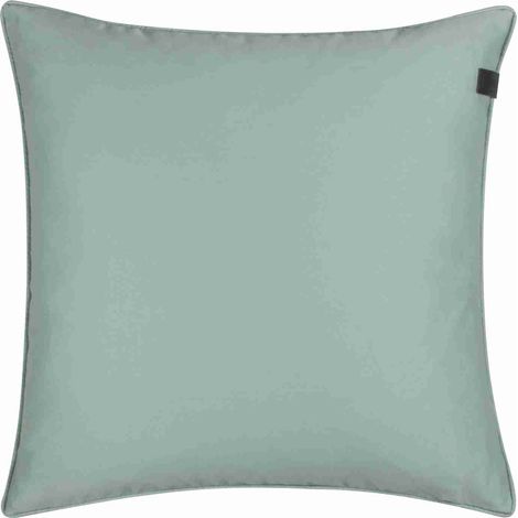SCHÖNER WOHNEN Zierkissenhülle ohne Füllung SOFT - 1 Stück 45x45 cm, Lindgrün