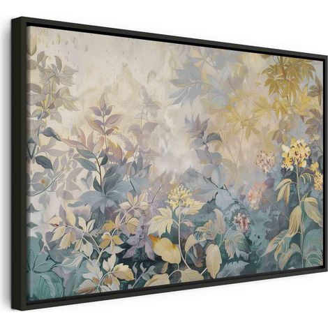 Tableau décoratif artgeist motif prairie fleurs 90x60 cm