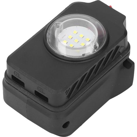 Lampe de chantier LED sans fil sur batterie Li-Ion 18V, éclairage portatif pour dépannage extérieur et urgence (1/5)