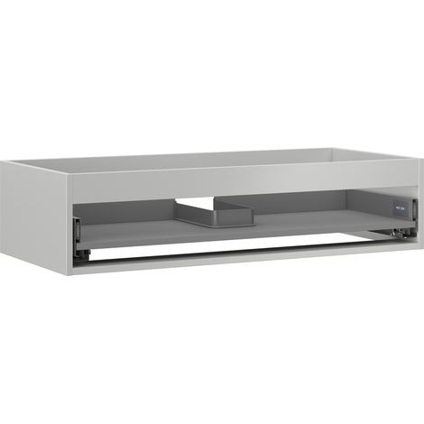 Mexen Box-A corpo del mobile sottolavabo 100 cm, 1 cassetto, grigio opaco - 91AX0-1000-235-1-62 (1/4)