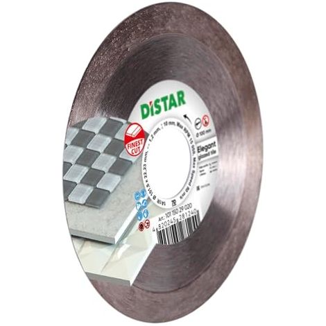 Disque à tronçonner diamanté, 100 mm, épaisseur 1,2 mm, pour carrelage émaillé et grès cérame (1/4)
