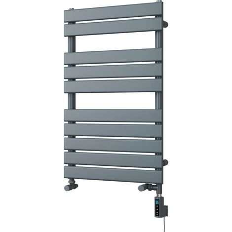 Typhoon - Anthracite Dual Fuel Towel Rail H816mm x W500mm Thermostatic WIFI (1/3)