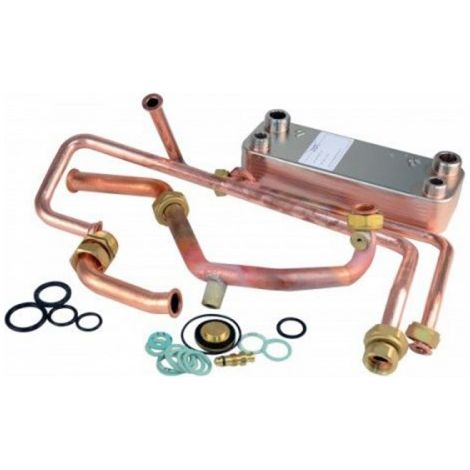 Kit Intercambiador de Placas para Calderas Vaillant  Modelos VCW 180, 18-10, 242  Recambio Original Vaillant Código 065034