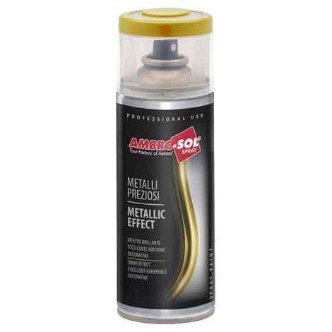 BOMBOLETTA SPRAY METALLI PREZIOSI AMBROSOL 400 ml - Effetto