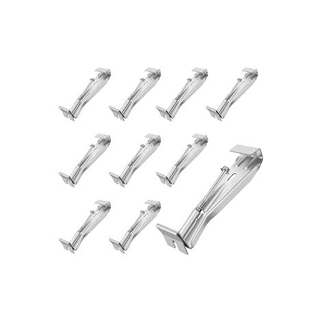 5 Inch Gutter Brackets with Pre-Inserted Screws, Aluminum Brackets for Repairing Saggy Gutters (1/5)