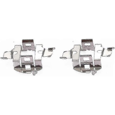 Par de bases de soporte para bombillas de faros delanteros H7 Xenon HID - Adaptador de retención para carretera