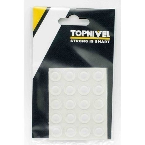 Tope Proteccion Golpes 13X 4Mm Adhesivo Antidesl Tra Nivel 25 Pz