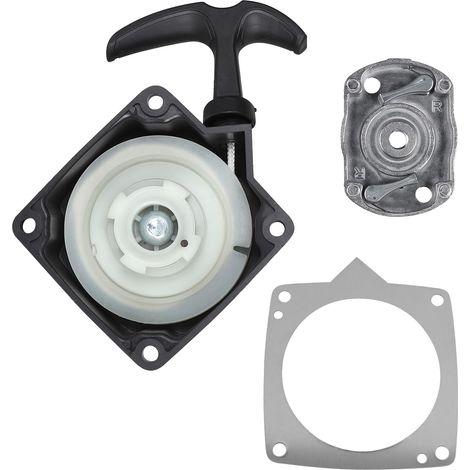 LALAGO Poulie de démarrage pour débroussailleuse 43 CCM - 52 CCM, Lanceur + Mitnehmerplatte + Joint D'étanchéité pour Taille-haie Démarreur Fuxtec, Red Fox, Brast, Timbertech et Plus Encore (1 Pièce) (1/5)