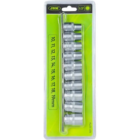 Chiavi e bussole jbm 12 point socket set 12 punti 1/2 pollice