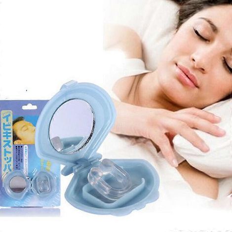 Dispositif anti-ronflement, pince magnétique en silicone, dispositif anti-ronflement transparent, pince-nez professionnelle mini confortable pour soulager le ronflement (1/5)