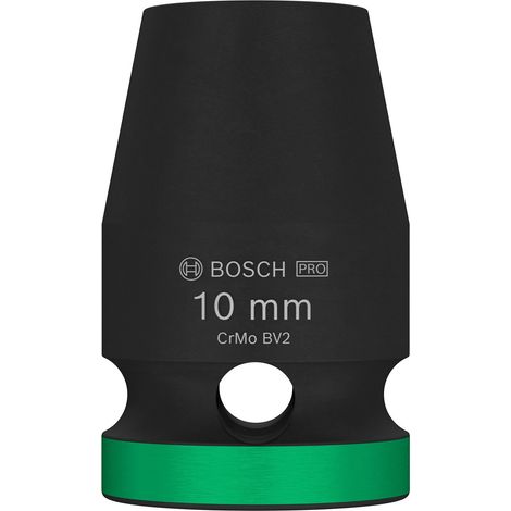 Bosch Douille à chocs PRO 1/2" 10 mm noire robuste (1/3)