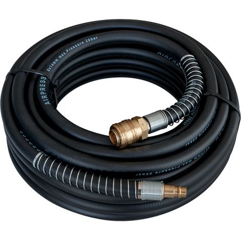 Tubo pneumatico in gomma 148 mm 10 m con ghiere - AP 40400