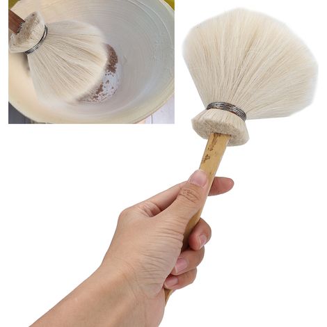 Pinceau de modelage en céramique pour argile, outil de lissage et hydratation DIY (Grand format) (1/4)