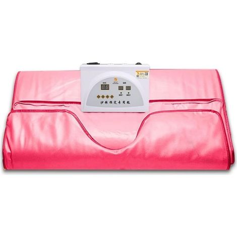 Kit de sauna portatif Couverture de Sauna à infrarouge lointain, 2 zones, couverture de Sauna en sapin for perte de poids, for la sécurité de la forme du corps, amincissante, Fitness for femmes Tente (1/5)