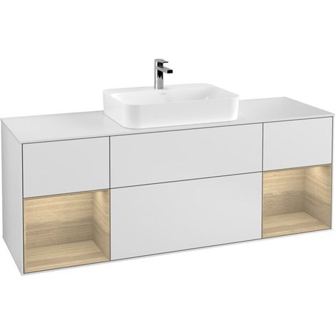 Villeroy & Boch F451PCMT meuble sous-plan Finion F45 (1/2)