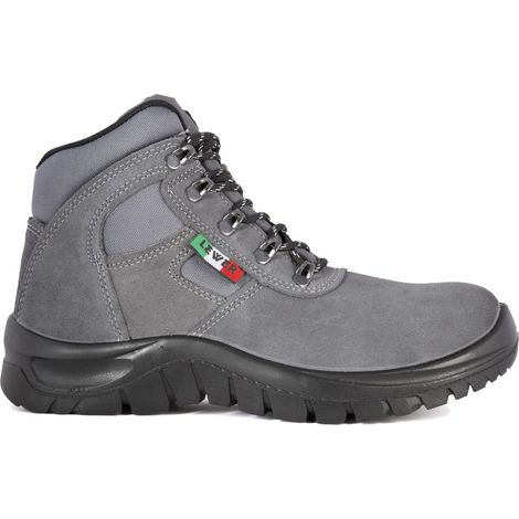Scarpe alte antinfortunistiche Lewer Etna S1P SRC - 43 - Grigio