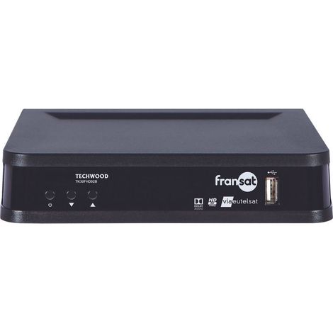 TECHWOOD Récepteur satellite FRANSAT HD TK30FHD02B