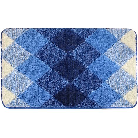 Tapis de sol dégradés à motif floqué, moquettes, tapis de toilette, tapis de salle de bain antidérapants, tapis d'entrée, tapis absorbants, vert olive