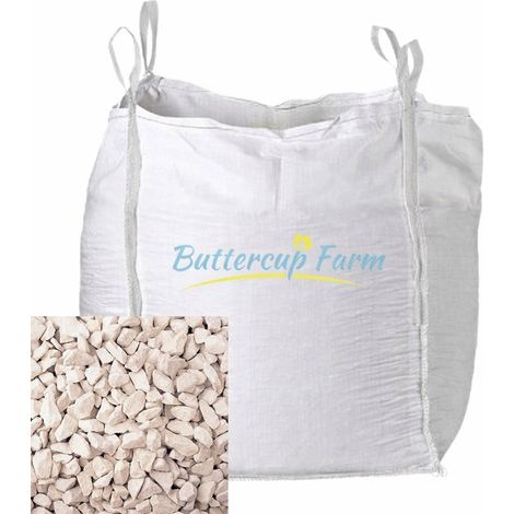 Cotswold Stone Decorative Chippings - Premium Aggregate Bulk Bag - 850 Kilos
