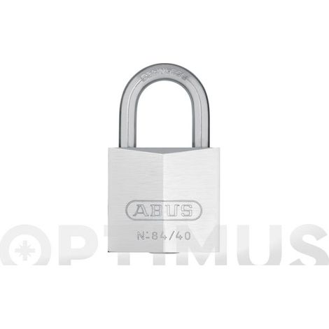 CANDADO 84BI ARCO ACERO INOX LARGO BLISTER