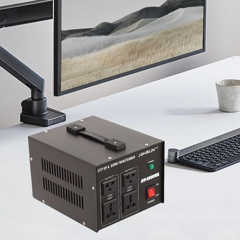 Spannungswandler Transformator, 110V⇋220V Step Up/Down Converter Konverter Reiseadapter fur allen elektronischen und elektrischen Geräten (1/5)