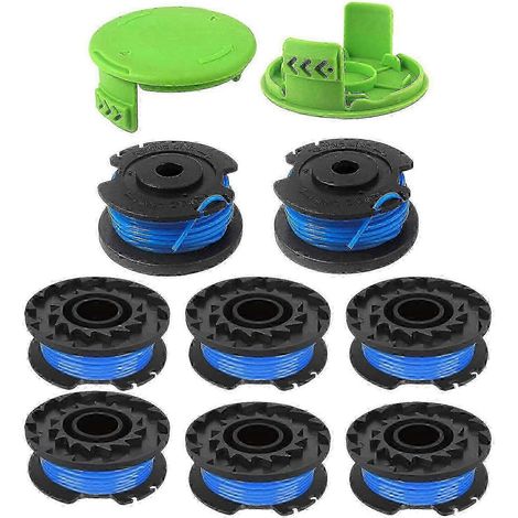 Coupe-bordures sans fil Greenworks 24V 40V 80V avec bobine de 8 pouces et 2 capuchons de fil - Débroussailleuse et coupe-herbe (1/5)