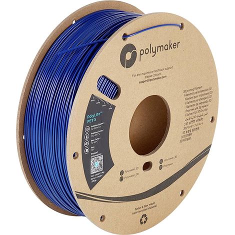 Polymaker PB01007 PolyLite Filamento per stampante 3D PETG resistente al calore, Elevata resistenza alla trazione 1.75 (1/5)