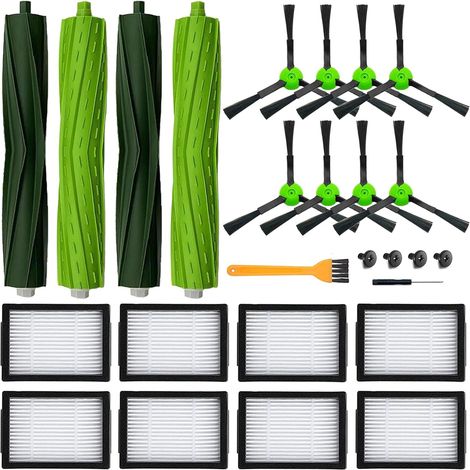 26 piece replacement parts pack, compatible with iRobot Roomba E5 i3 i7 j7 i4 i7+ E/I/j series vacuum cleaners