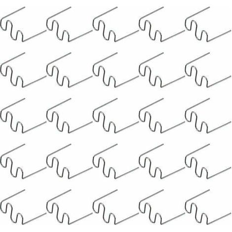 500 Pcs Baguettes de Soudage Agrafe Chaude Réparation Machine en Plastique Soudage Agrafeuse Chaude Voiture Auto Pare-Chocs Réparation Pré Coupe Vague Agrafes 0.6 Mm,de (1/5)