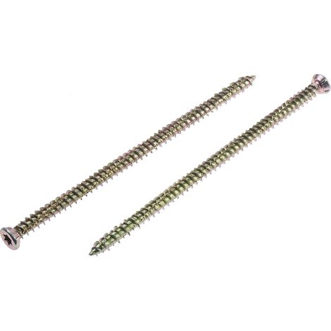 Goujon d RS PRO, en Acier au carbone M6, 6mm x 150mm ( Prix pour Boîte de 20 ) (1/2)