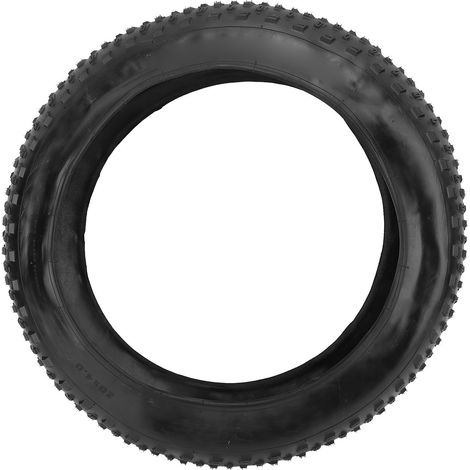 Pneu de vélo pliable 20x4 pouces pour motoneige, pneu de rechange pliable en caoutchouc noir (1/5)