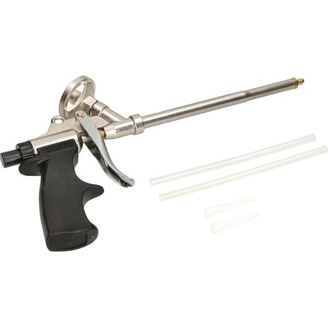 KOTARBAU Pistolet à mousse de montage en aluminium - Tuyau pulvérisateur en acier inoxydable professionnel (1/5)