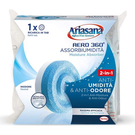 ARIASANA RICARICA AERO 360 TAB INODORE 450 G 12 PZ (1/5)