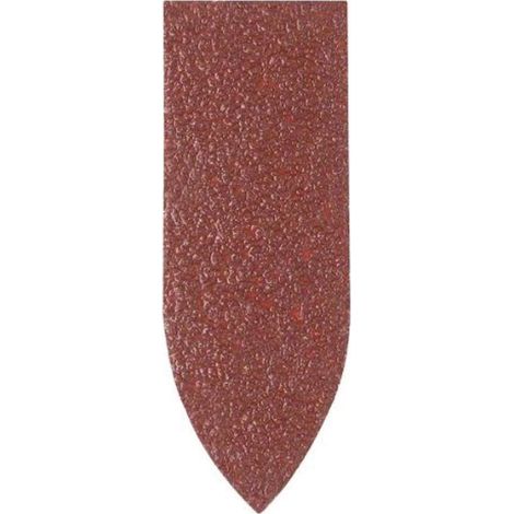 Lot de 5 Feuilles abrasives pour Ponceuses Delta 32 mm Grain 240 Velcro Bois Métal
