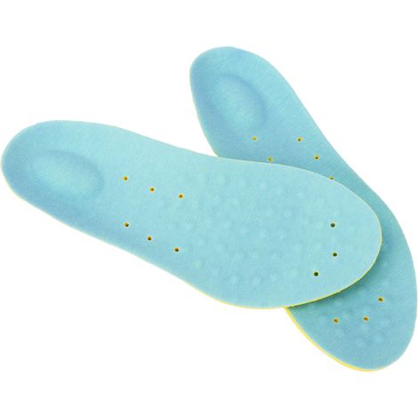 Semelles intérieures pour bottes de travail, amortissantes, anti-fatigue, respirantes et confortables, avec soutien de la voûte plantaire, taille M. (1/5)